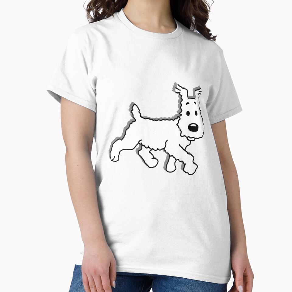 Snowy Dog by GemimaRosaArt