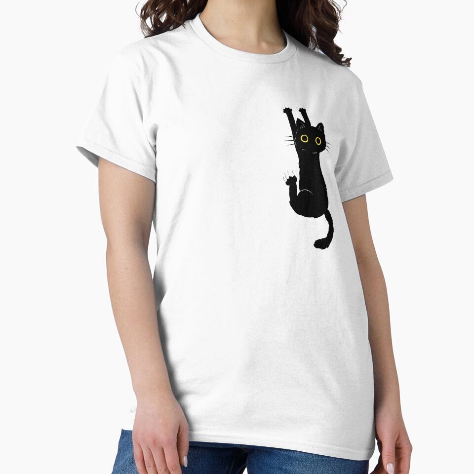 Black Cat Holding On by MA DESIGNS