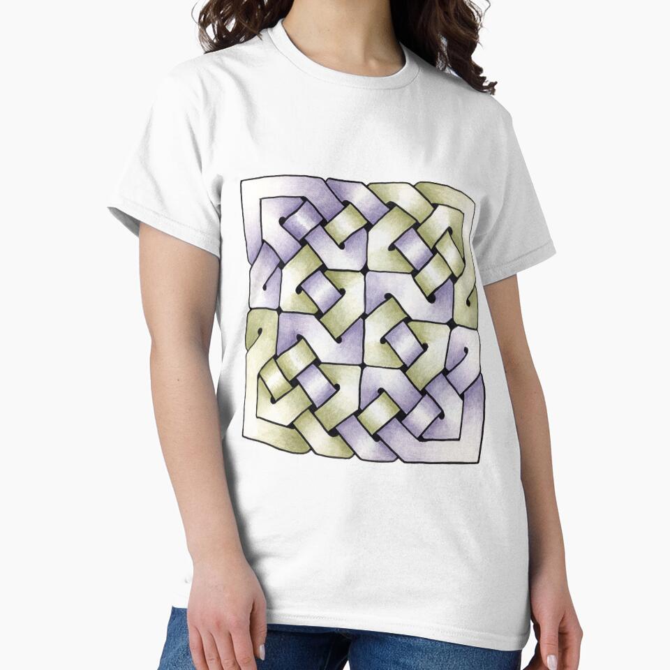 Celtic Knot Art – Hand Drawn Traditional Celtic Pattern by Nic-Marie-Art