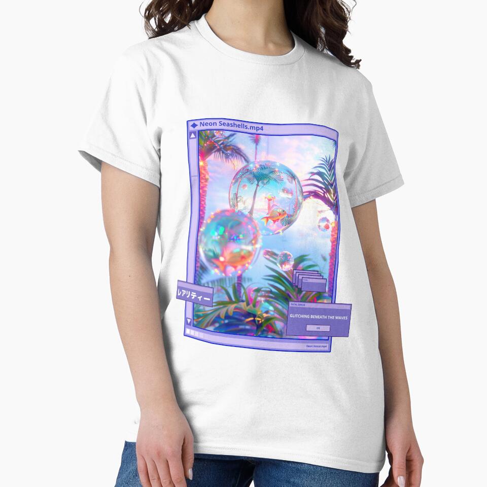 Neon Seashells by Eccentriquee