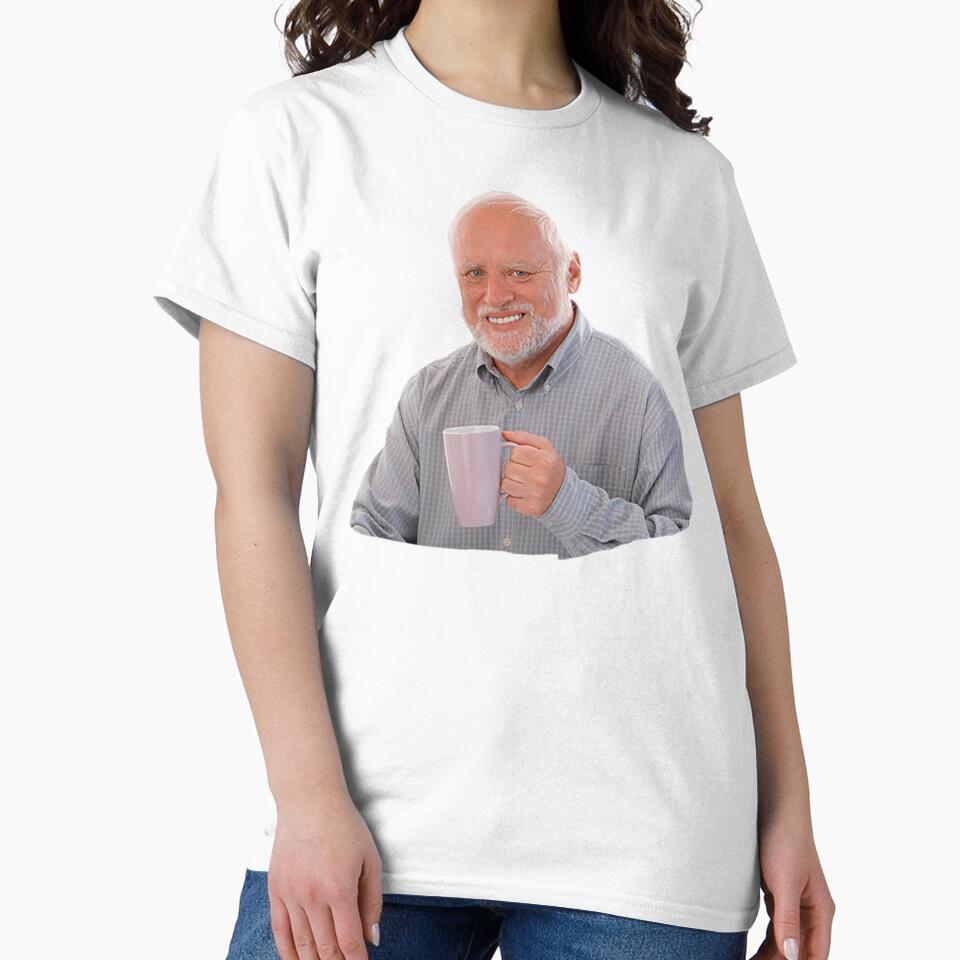 Hide the Pain Harold drinking coffee by Psyche-Lab