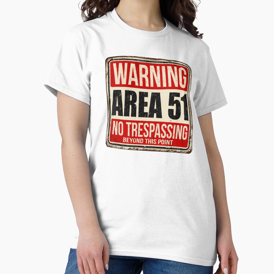 Area 51 Sign Meme Raid Date Shirt by coolhiphoptees