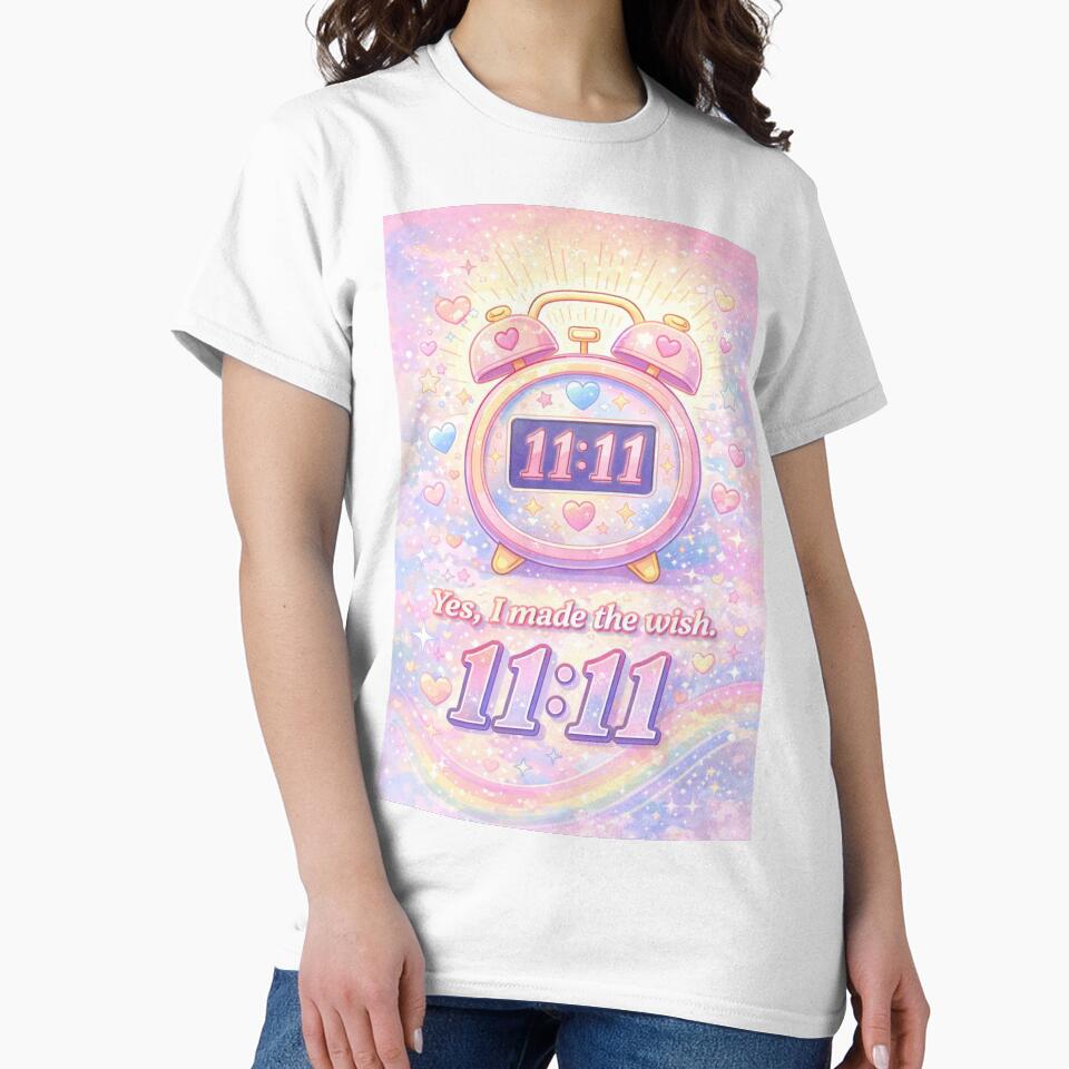 11:11 Angel Number Alarm Clock – Manifestation Art by DeluluDept