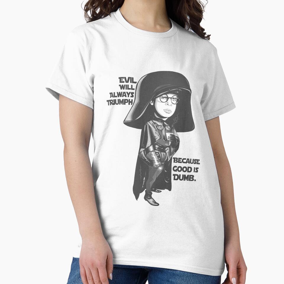 dark helmet, good is dumb by veblindesign