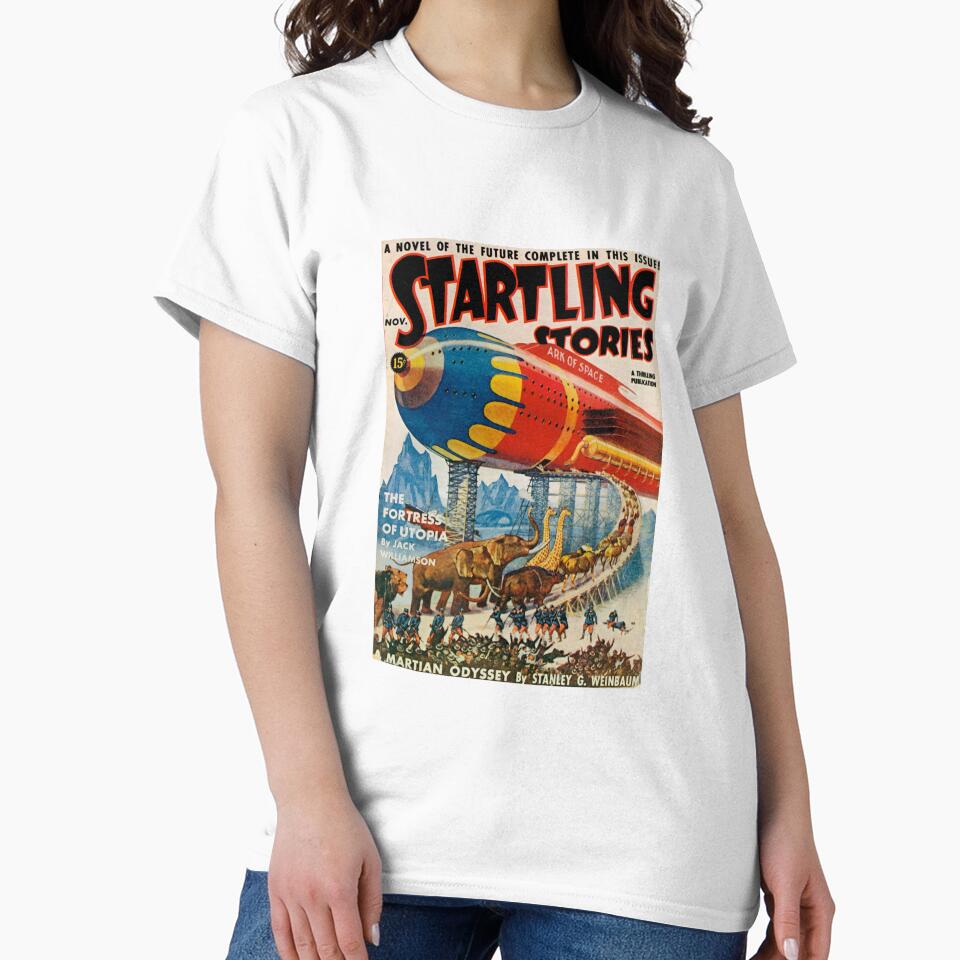 Startling Stories Science Fiction Magazine 1939 Sci-Fi Vintage Retro Cover Art Print by teammacau