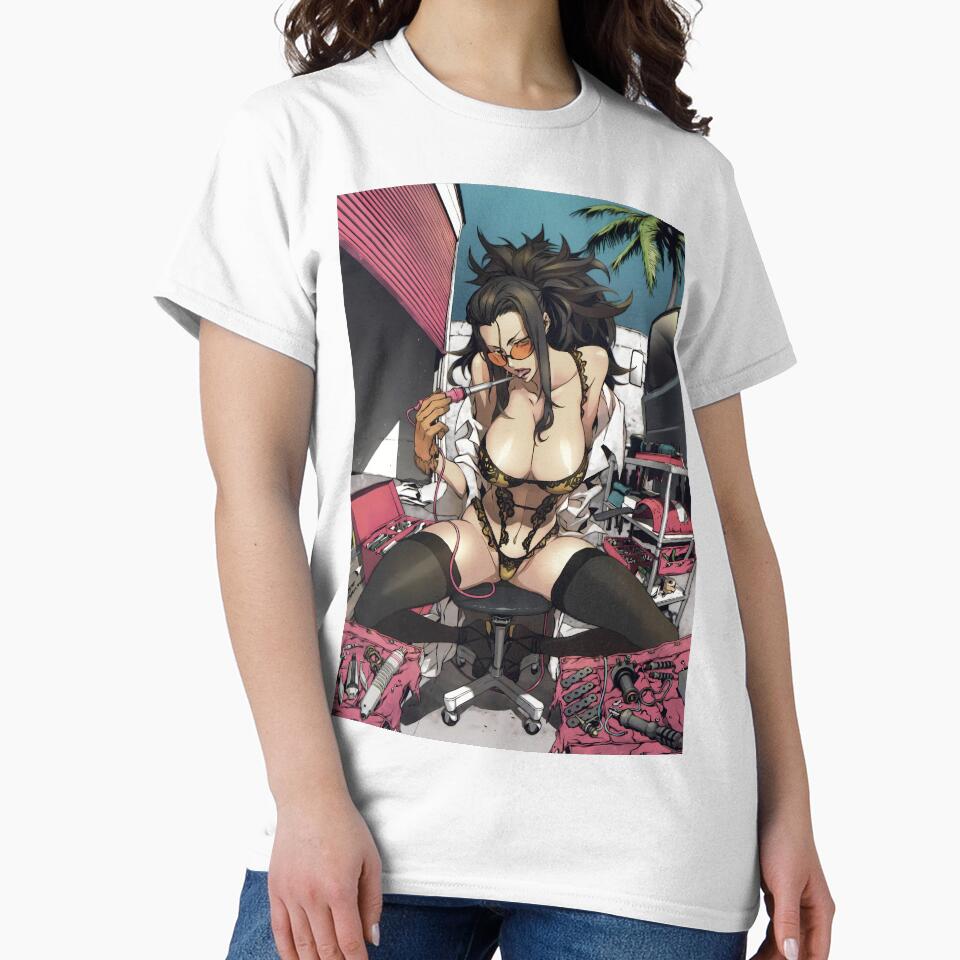 No More Heroes Dr. Naomi Anime Lewd Waifu by Anime Hedoro