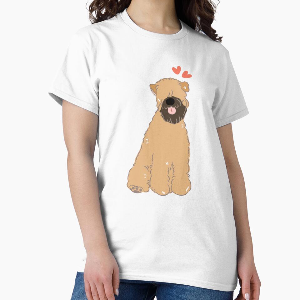 Love Gold Soft Coated Wheaten Terrier by Lulupainting