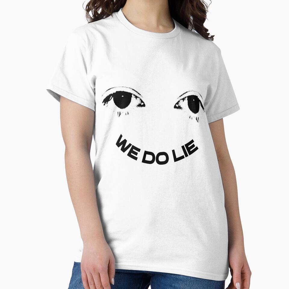 We Do Lie Meme Sticker | Dark Humor Eyes Don’t Lie Parody by bursti