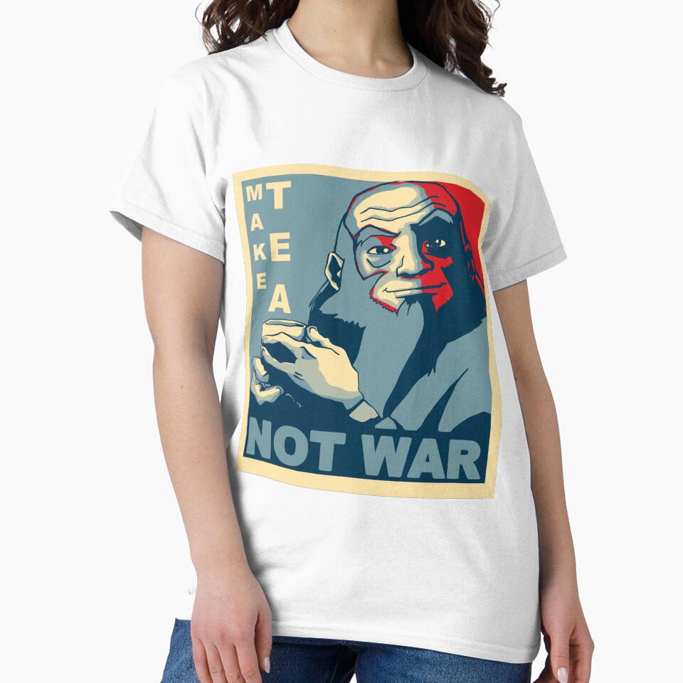 Iroh "Make Tea Not War" by wcqaguxa