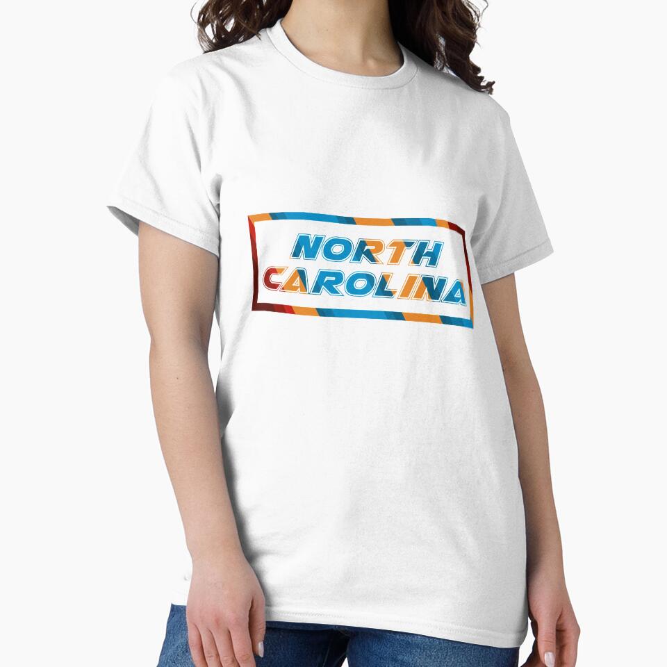 North Carolina T-Shirt for Men and Women by AllStarMerch