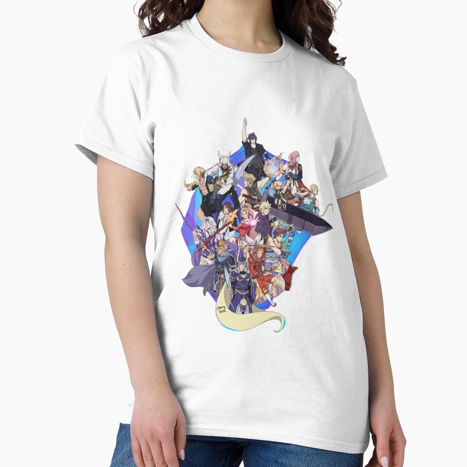 Final Fantasy 30th Anniversary by CherryVane
