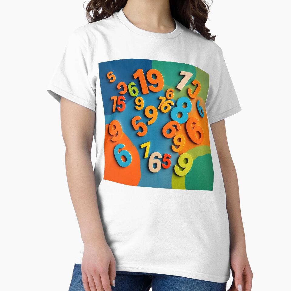 Numbers 6 by HebaRK Studio