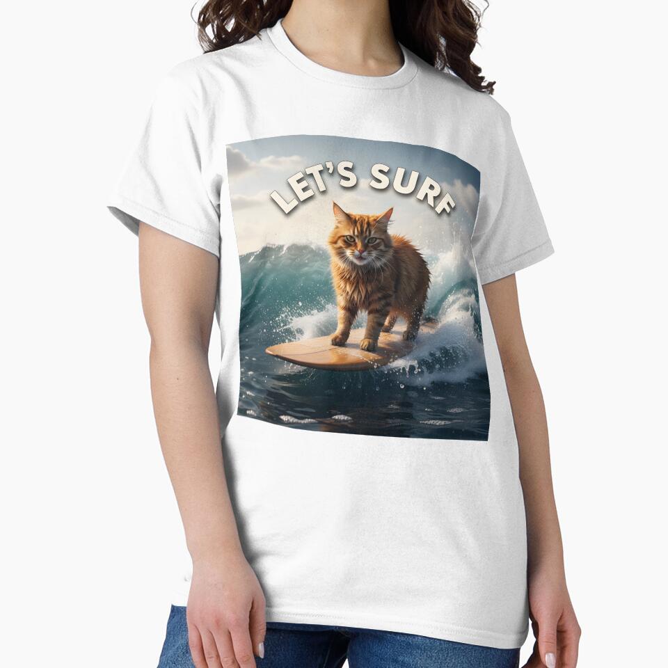 Surfing cat by UrbanView