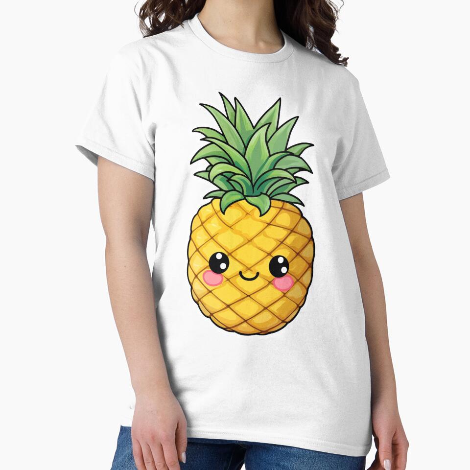 Cute simple Pineapple by PrintDesignLab