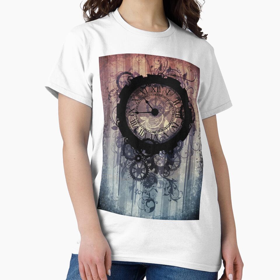 steampunk clock by AkiMao