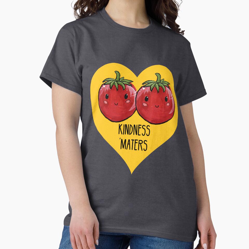 Kindness 'Maters - Tomato Food Pun by artsbycheri