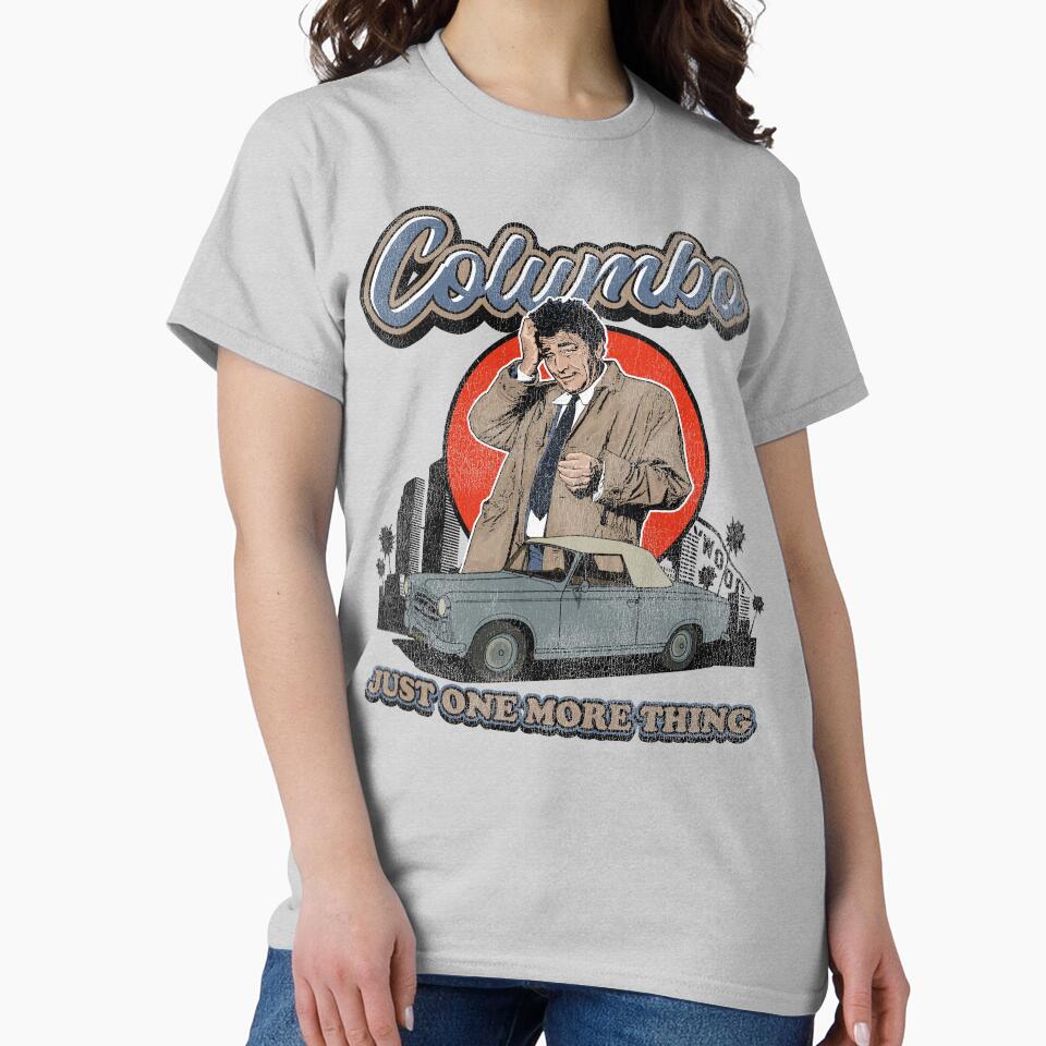 Columbo Detective Vintage Worn Out by Alema Art