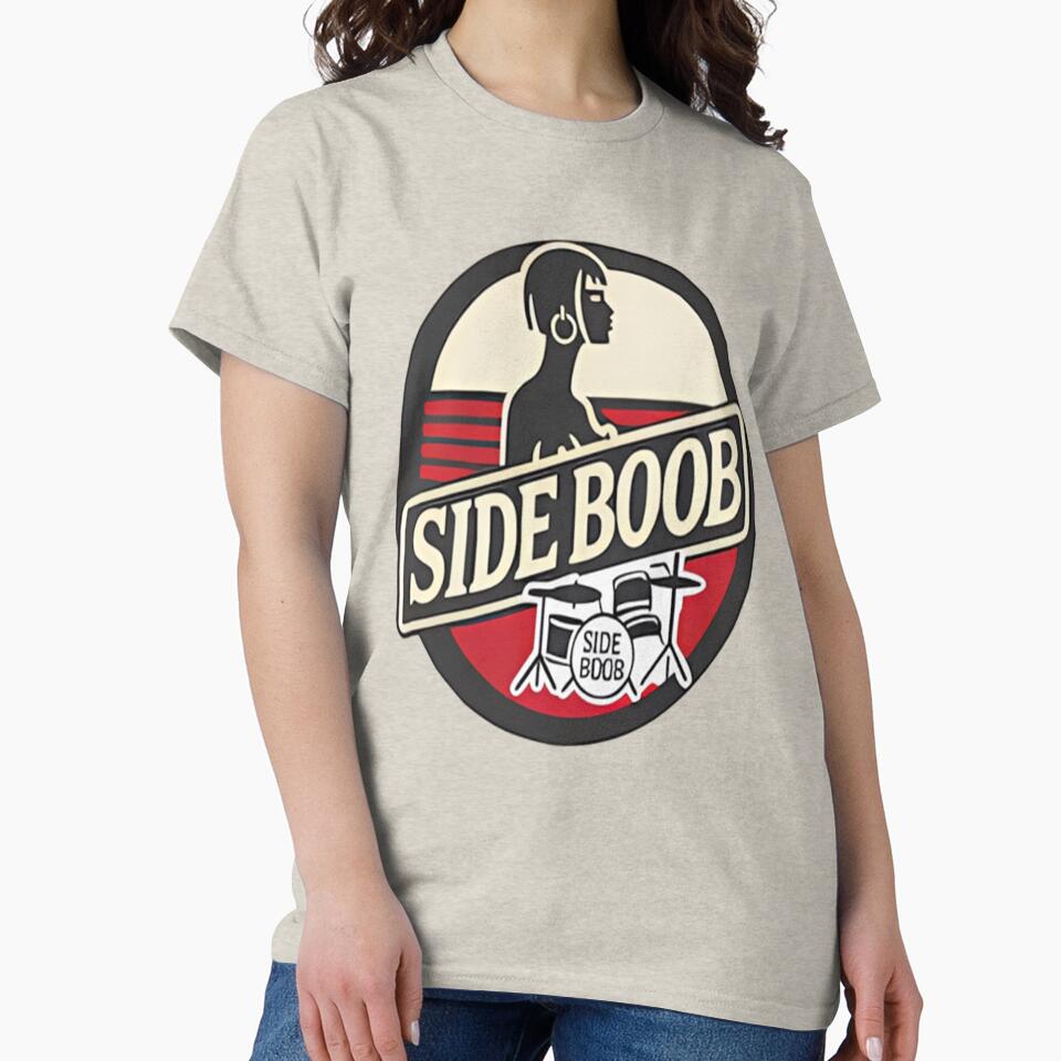 Sideboob Unisex Heavy Cotton Tee by HyphThonia