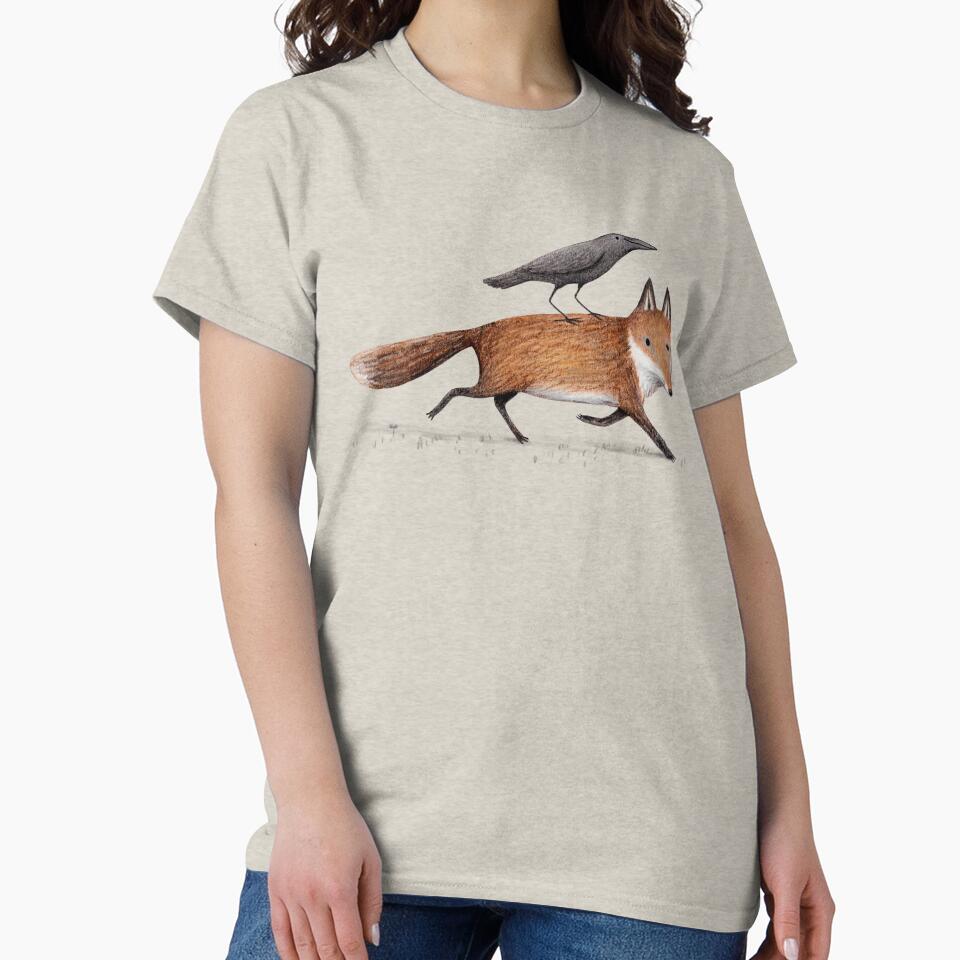 Fox & Crow - Piggyback by SophieCorrigan