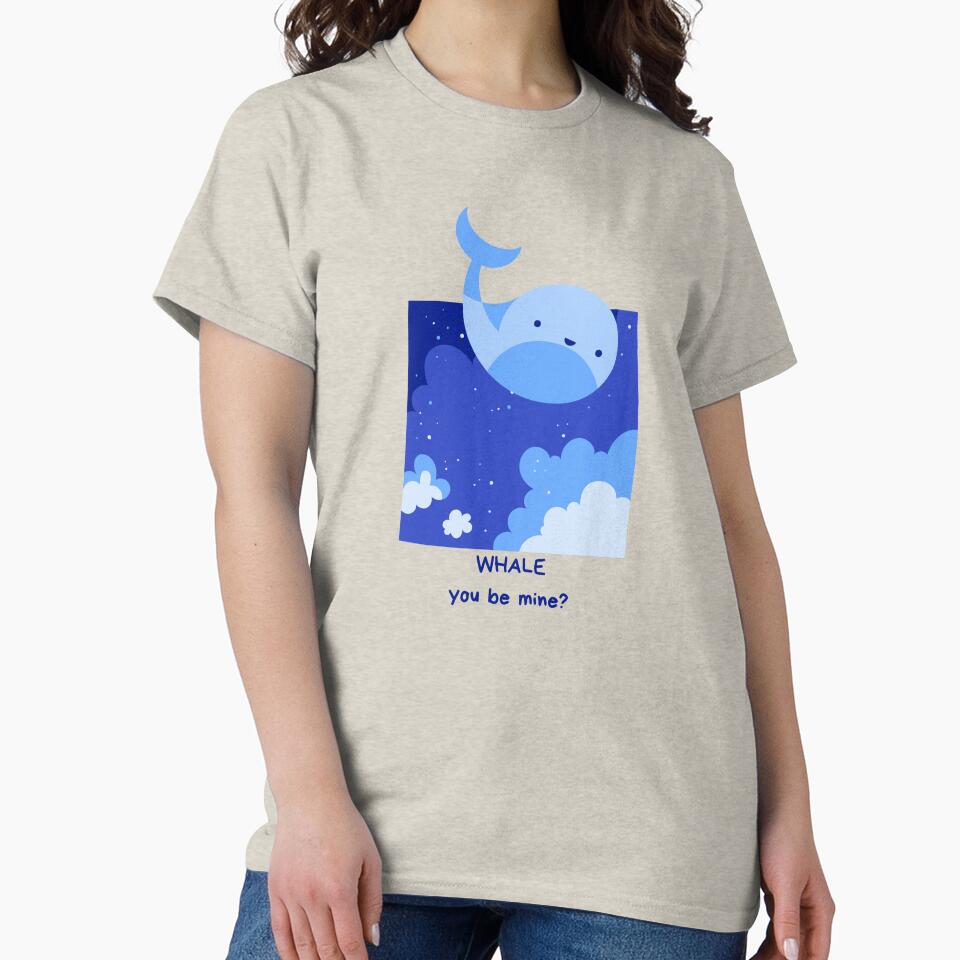 Animal Pun Whale You Be Mine by bububabuinc