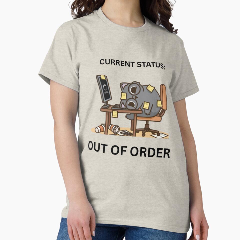 Current Status Out of Order Office Humor by jyotsanafinds