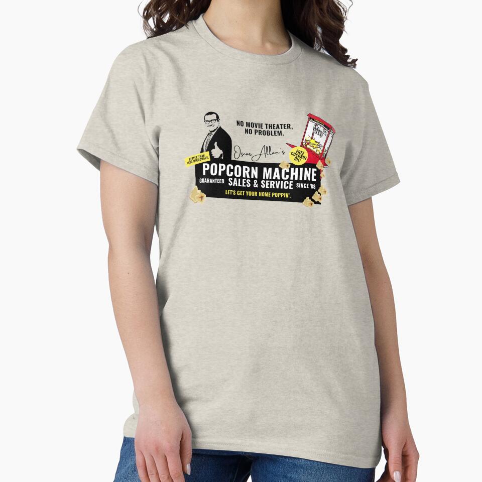 Oscar Allan's Popcorn Machine Sales by The Masked Designer