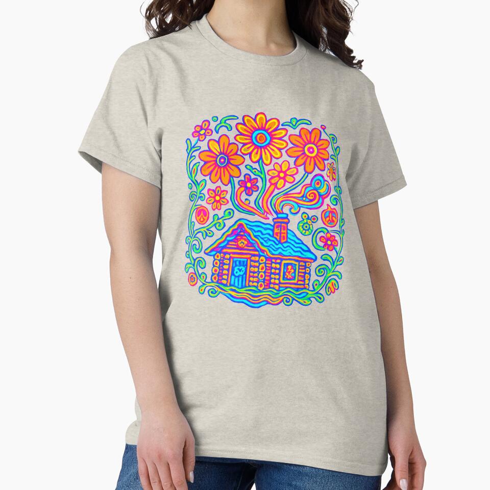 Boho Floral Design - Hippie Vibes by Gradasdaughter