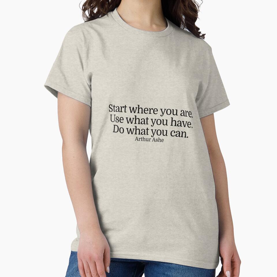 Arthur Ashe Quote by CharmStudio