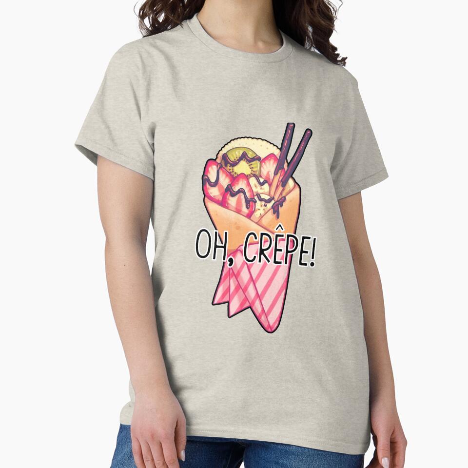 Oh, Crêpe pun by Hella-Stickers