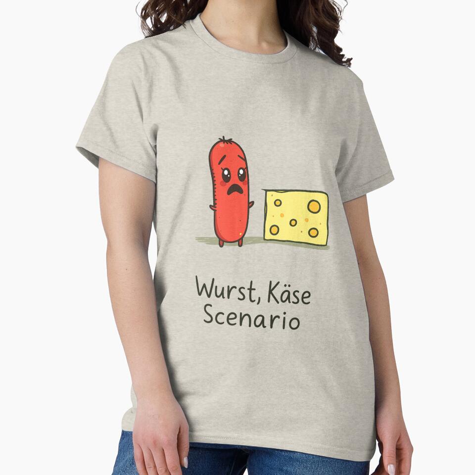 Wurst Käse Scenario – Funny German Food Pun by Planthem