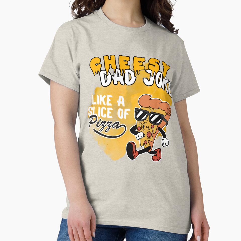 Cheesy Dad Joke - Slice of Pizza by sekrecja