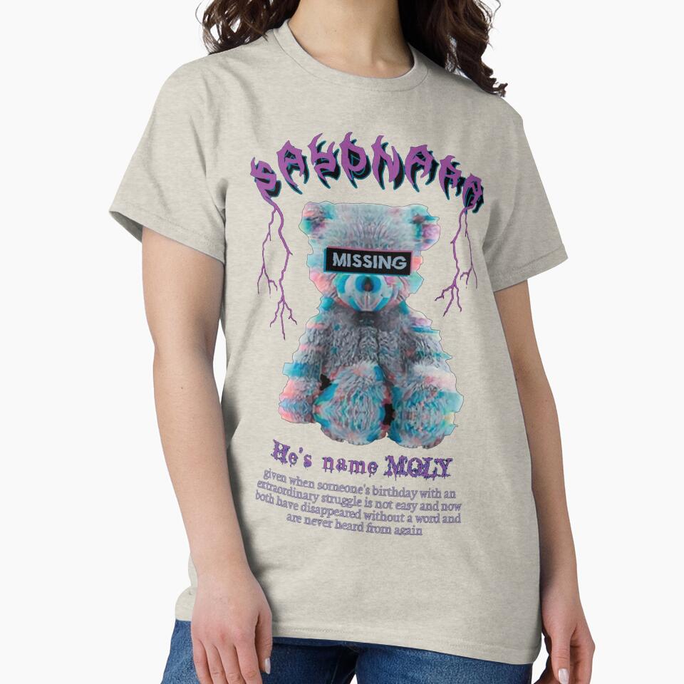 oversized bear t-shirt by Andreab1920