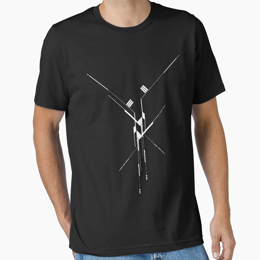 Futuristic Geometric Lines by Exosam