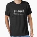 Re-tired. retire, retirement plan. i was tired yesterday. dictionary style by myteekingdom