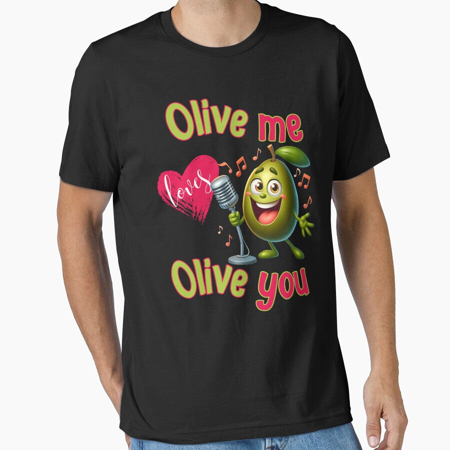 Olive Me Loves Olive You Funny Cartoon by André Botes