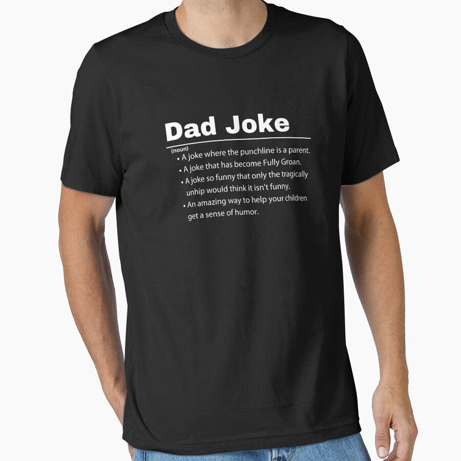 Funny Dad Joke Definition T-Shirt | Perfect Father's Day Gift | Humorous Dad Joke Definition Shirt  |  Great Gift for Dad by SillyPupDesign