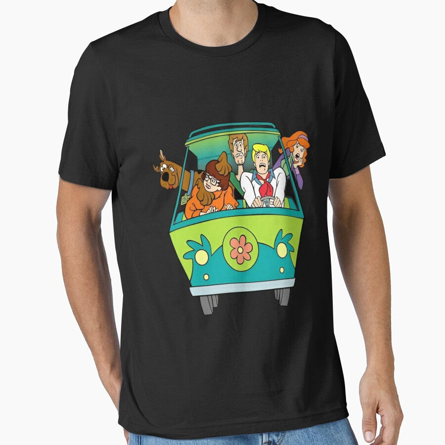 Mystery Machine Cartoon Gang Vintage Retro by MillieRhodes