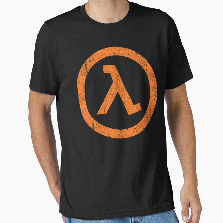 Half Life Lambda Symbol by Monochrome98