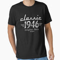1946 Classic Car 80th Birthday Gift Distressed Design by FernaRoje