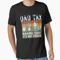 Dad Tax Making Sure It’s Not Poison Funny Parenting Food Joke by flagylART