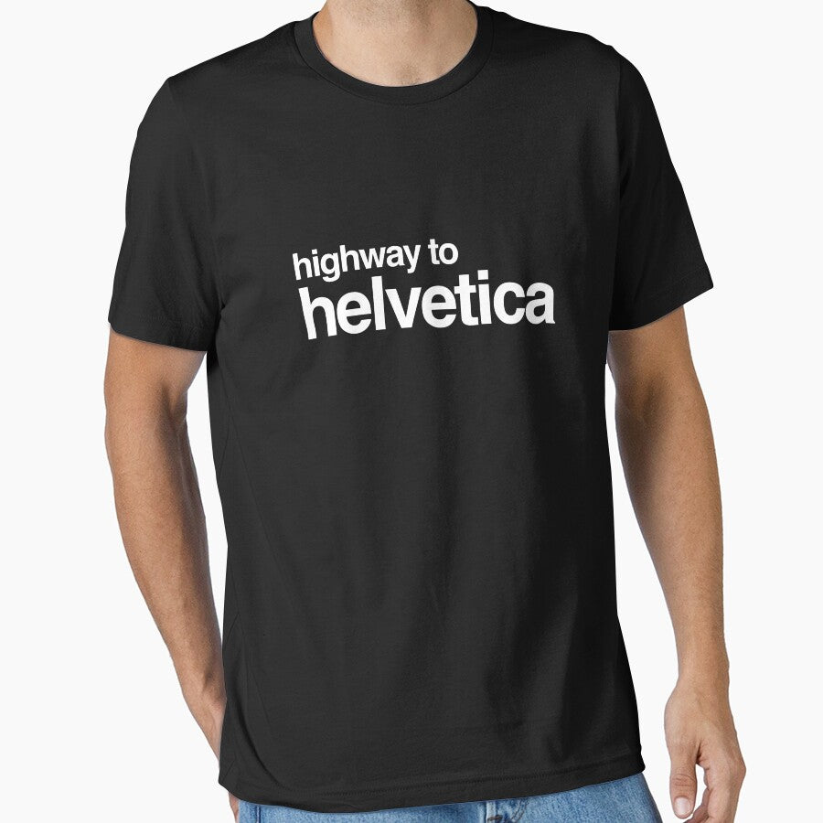 Highway to Helvetica White 001 by DesignByMcEvoy