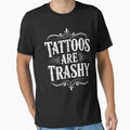 Vintage Tattoos Are Trashy Quote Typography by flagylART