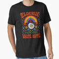 Elderly White Hippie Senior Citizen Vintage Free Spirit by FormalDehyena