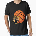 Jewish Basketball Menorah Hanukkah Chanukah Sport Lover by ValerieRodrigue