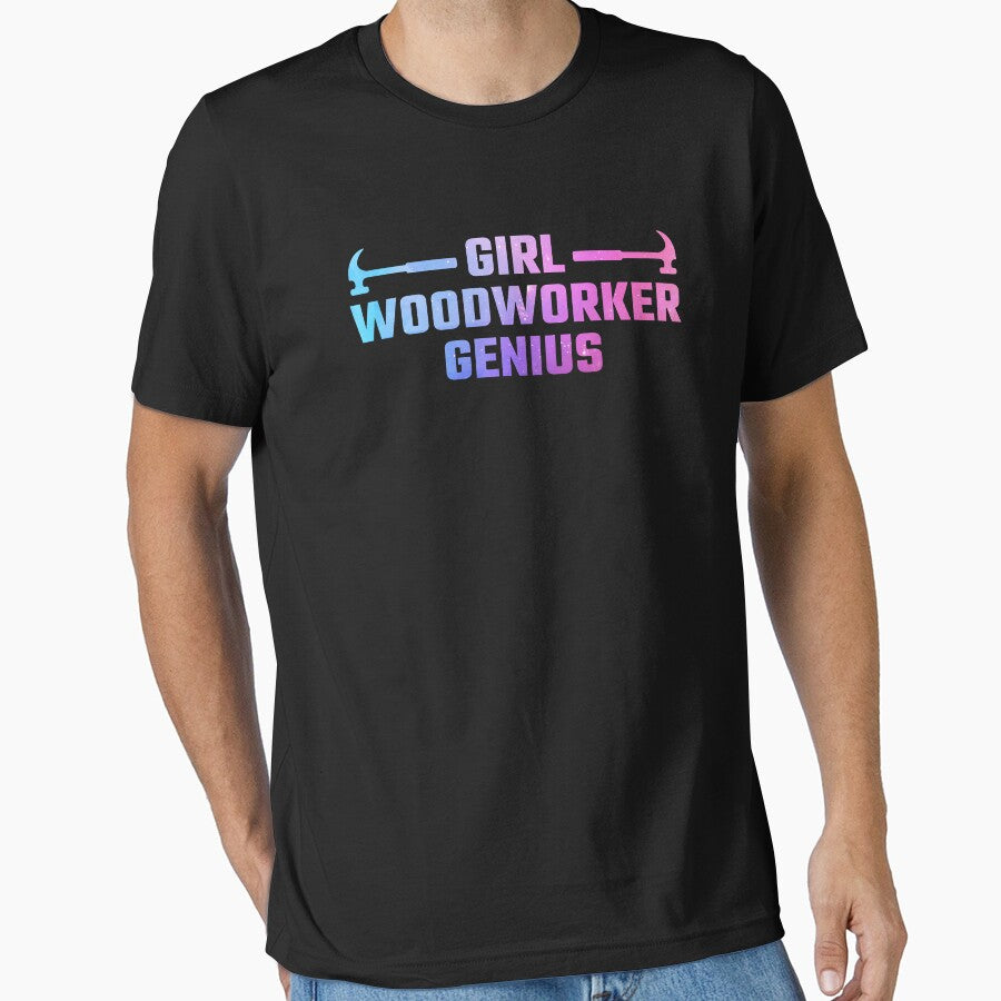 funny girl - funny woodworking quote woodworking quotes by WangsArt