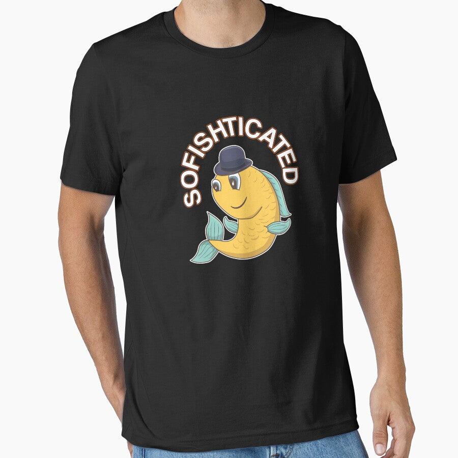 Sofishticated Punny Sophisticated Fish Pun by perfectpresents