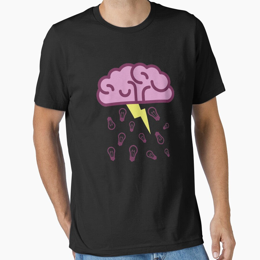 Funny Visual Pun print Brainstorm by jakehughes2015