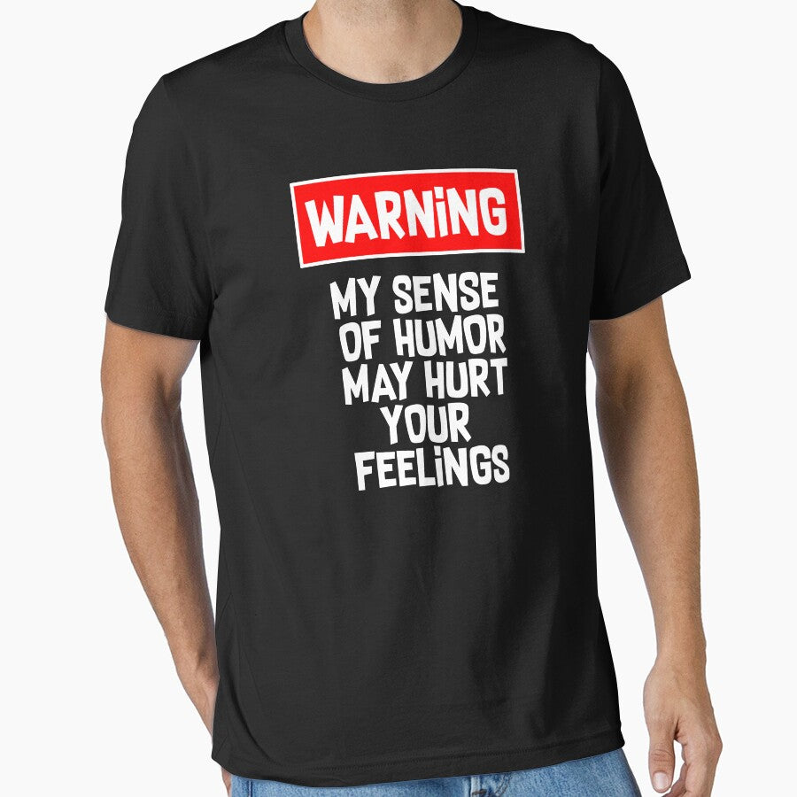Sarcastic Saying Warning Sign by EddieBalevo