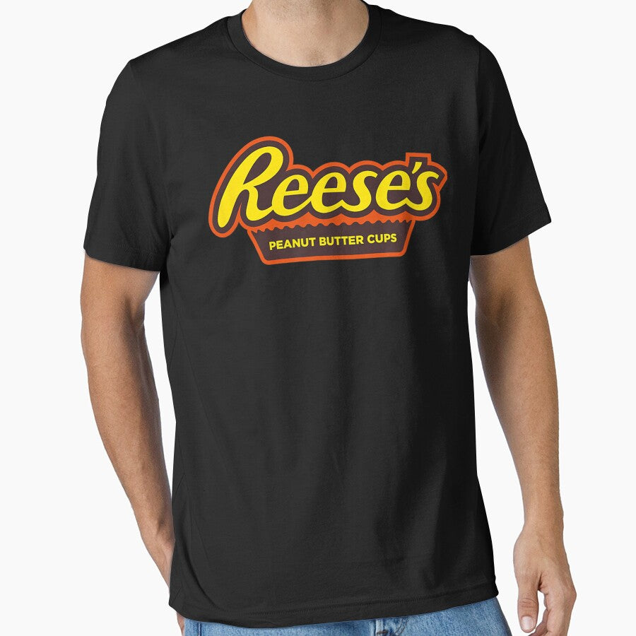 Reese's Peanuts Arts Butter Cups Iconic Retro Logo by HectorYuTuvm