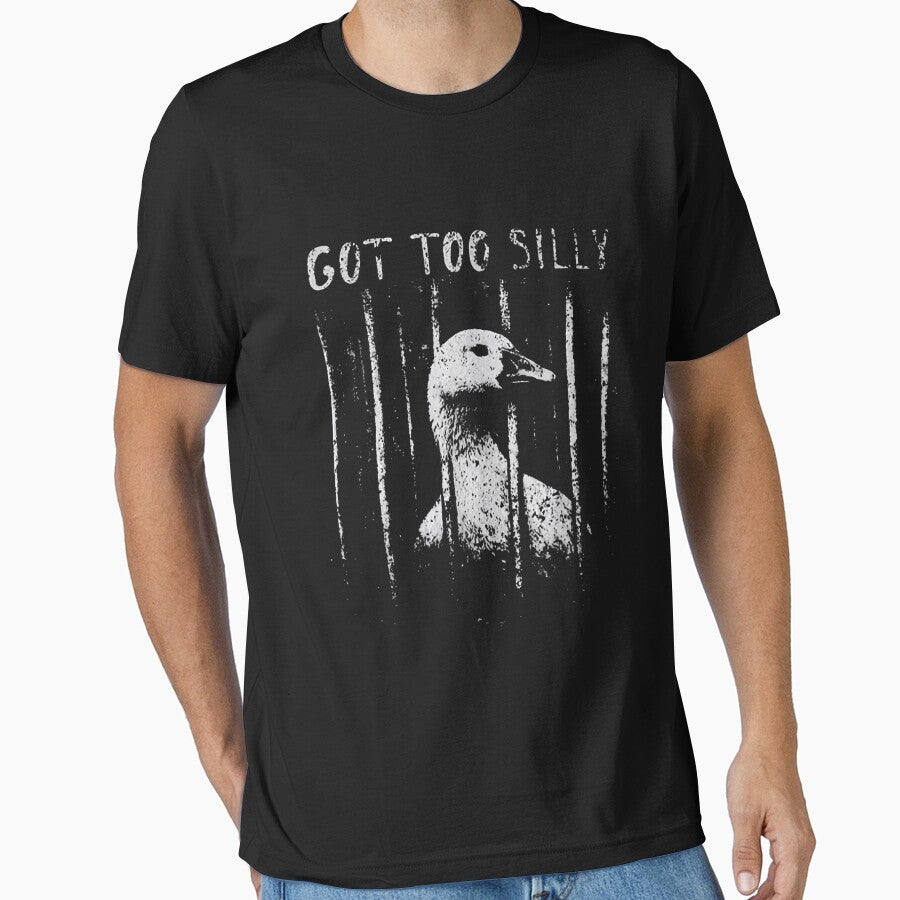 got too silly goose meme funny goose by CAnastazyshop